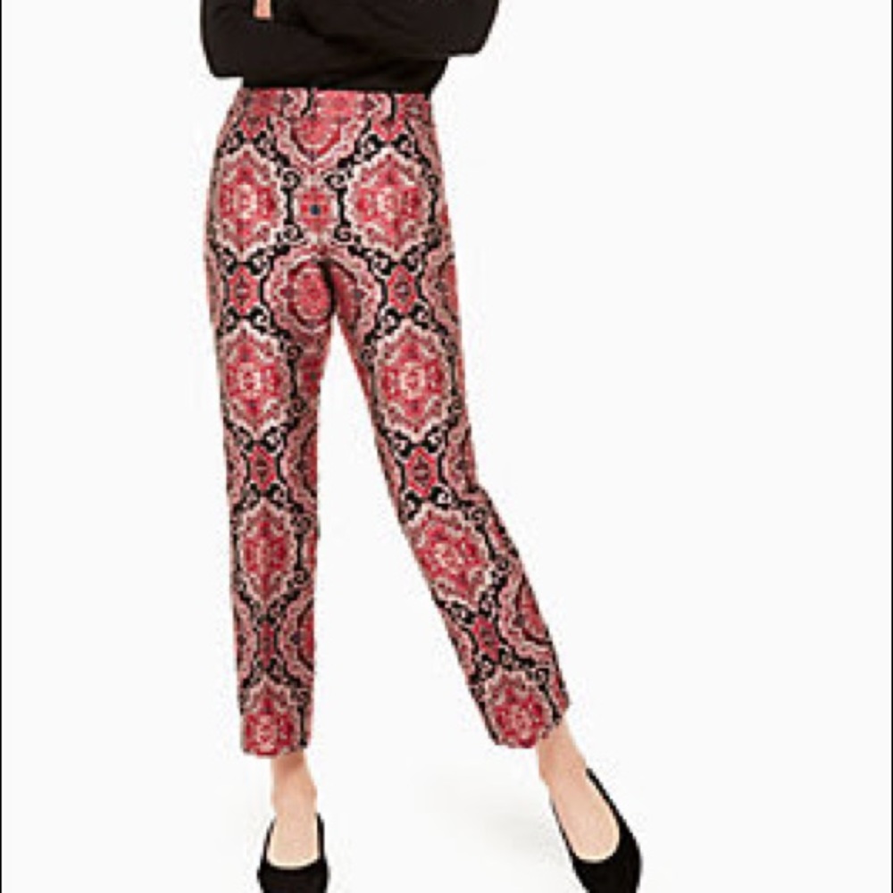 MEDALLION JACQUARD FLARE PANT